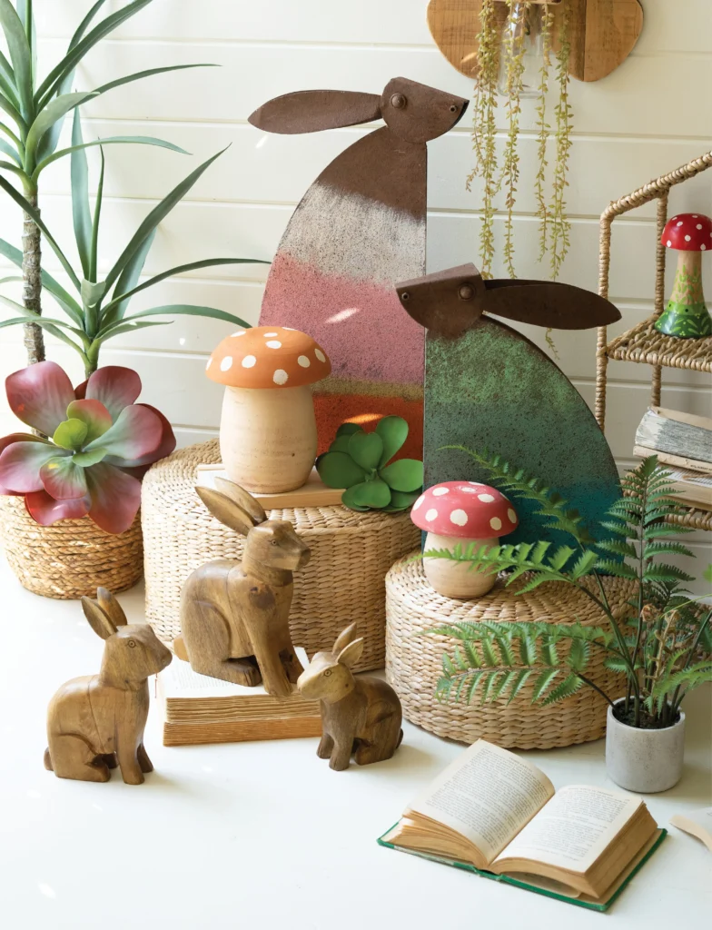 Whimsical cottage core vignette