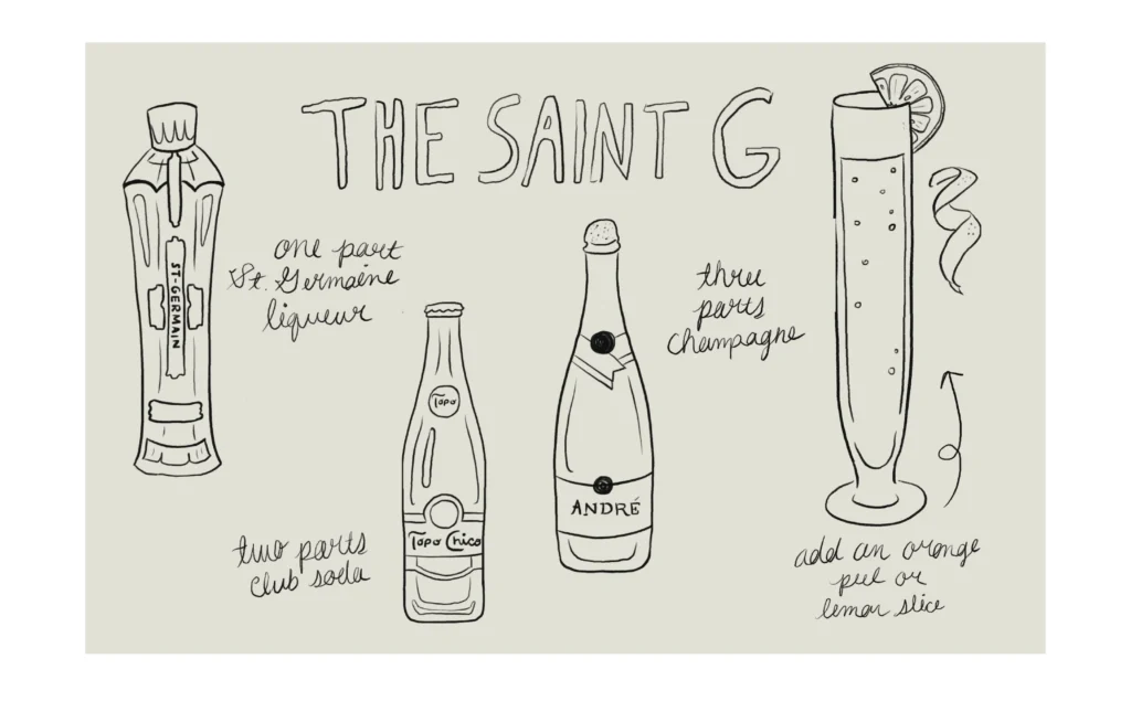 The Saint G recipe illustration