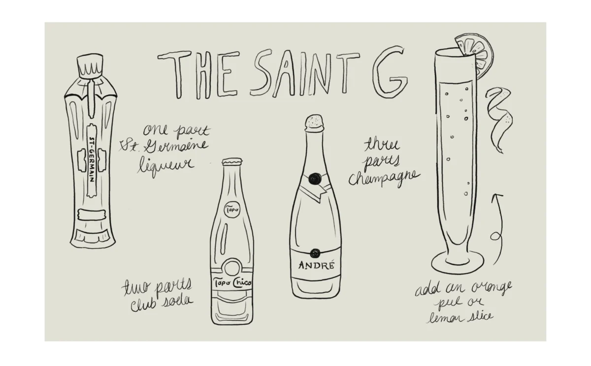 The Saint G recipe illustration