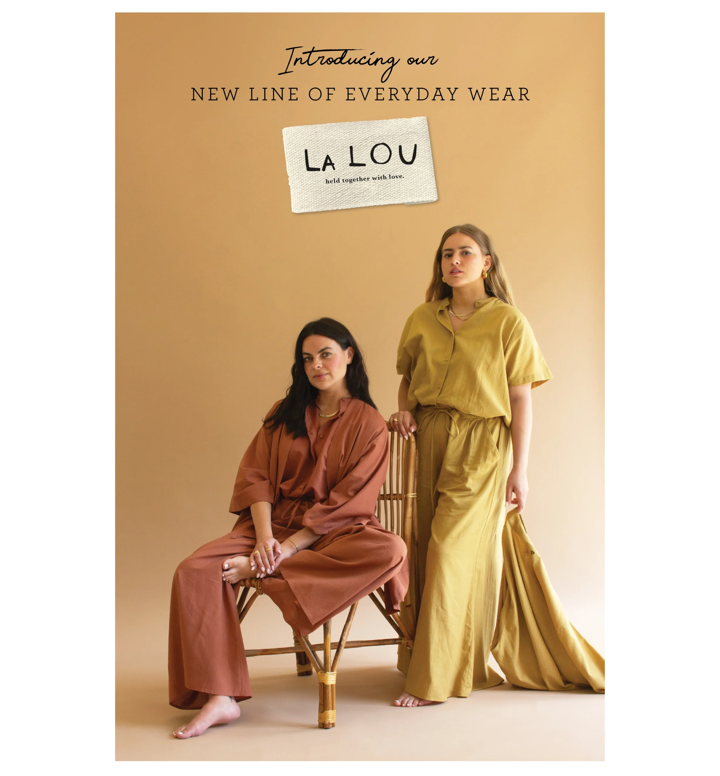 Introducing our new line of everyday wear - la lou clothing