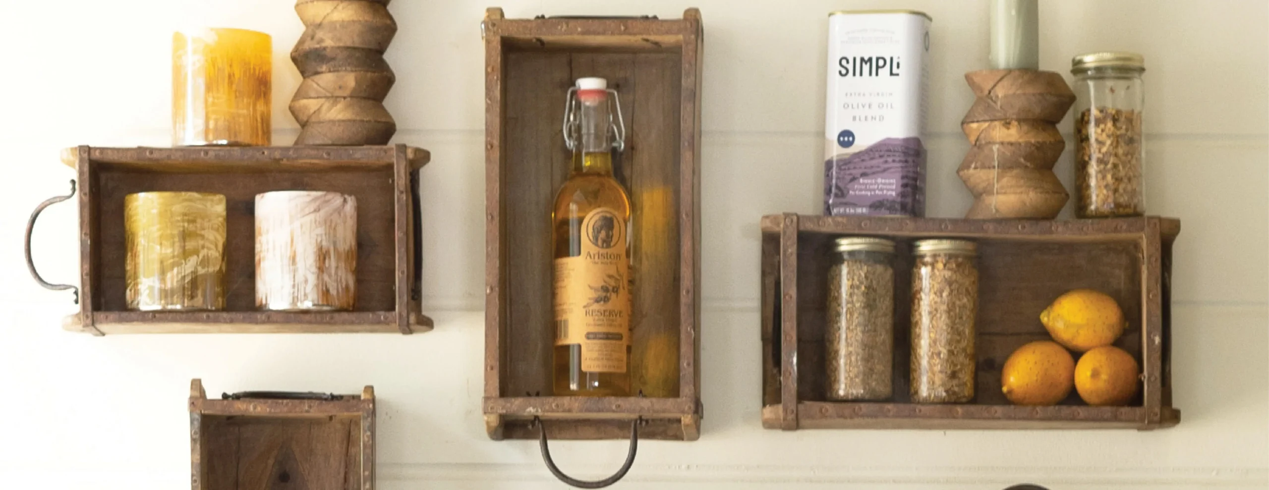 Wooden Brick Mold with Iron Handles
